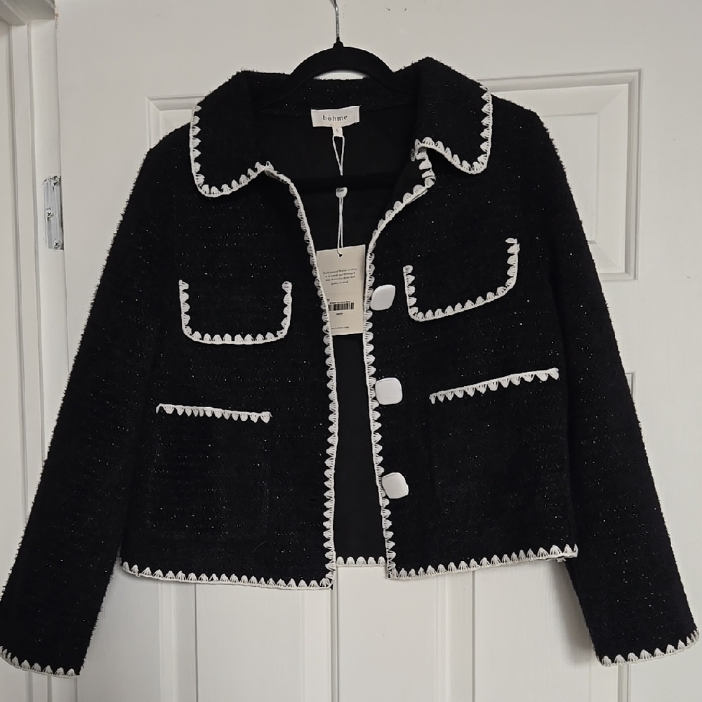 Black & White Women's Jacket